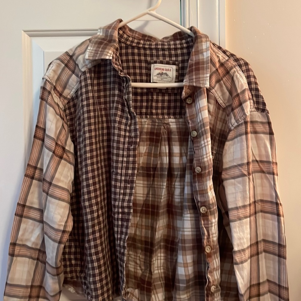 AMERICAN EAGLE oversized flannel size medium